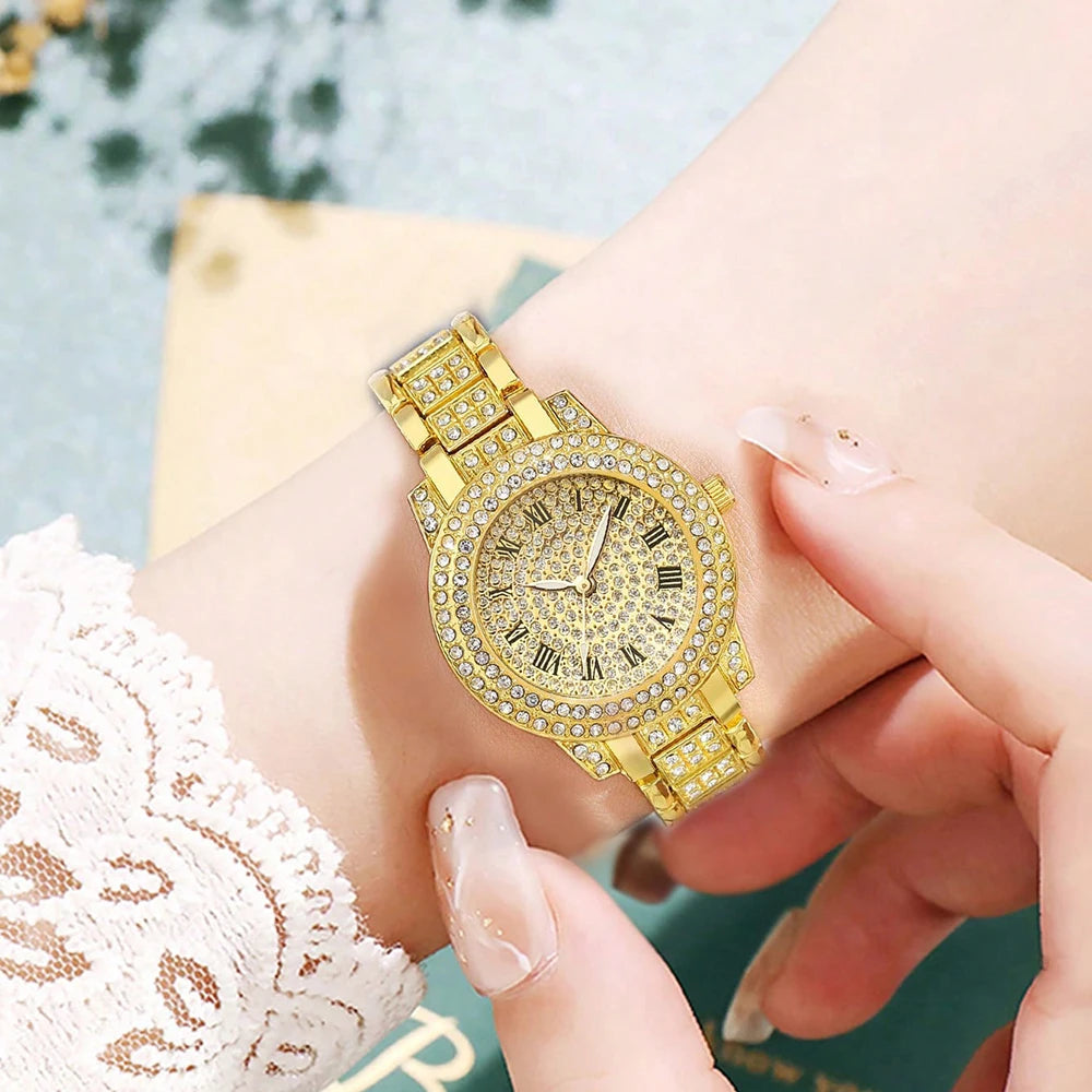 💥 EDICIÓN LIMITADA❗️  | Reloj de lujo con pulsera de oro