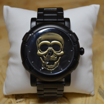 ❗️ Nuevo Producto ⚜️ | Skulltime™ RELOJ CALAVERA METAL BLANCO🧩