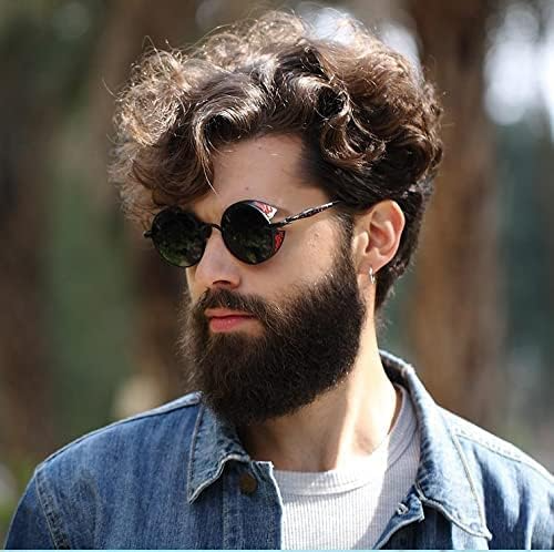 🔥 OFERTA EXCLUSIVA | Fashionable™ Gafas de sol redondas con montura metálica