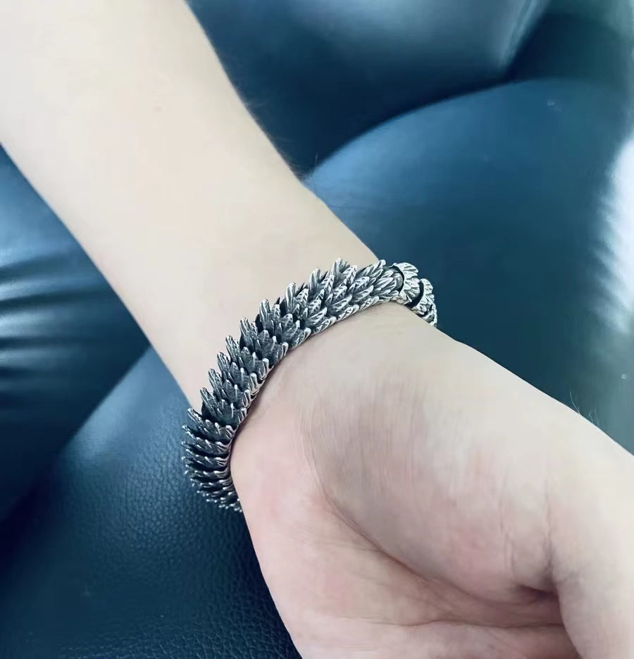 ❗️ EXCLUSIVO ❗ | Dragon™ Pulsera Dragón Plata de Ley