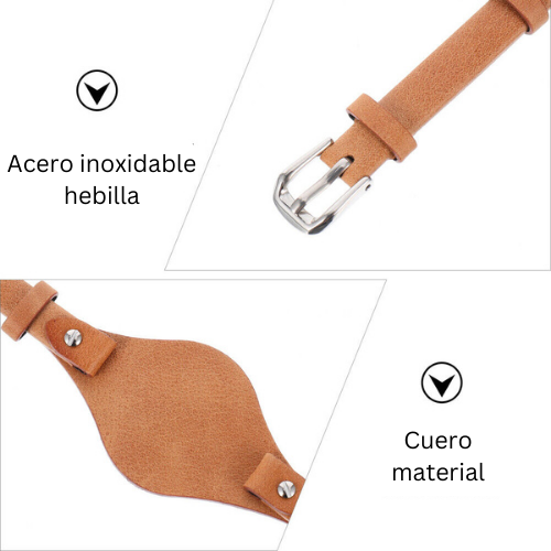 ❗️ Nuevo Producto ⚜️ | Quartz™ - Exquisito Reloj De Pulsera Con Correa De Cuero 💖