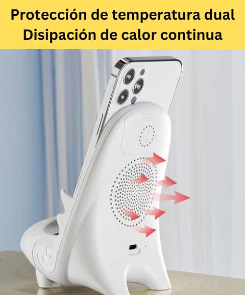 🔥Producto Exclusivo🔥 | Connectify™ Mini Podio Cargador Rápido Inalámbrico para Teléfonos!