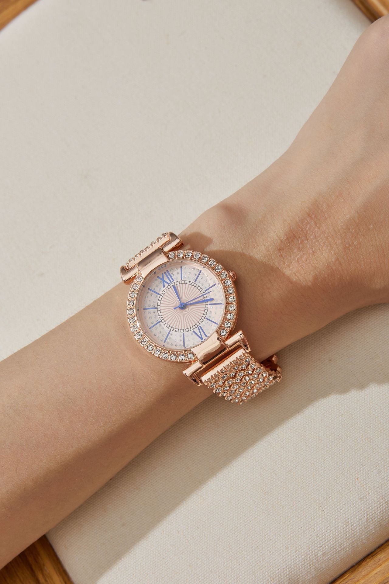 ❗️ Nuevo Producto ⚜️ | Eclat™ - Reloj de lujo de oro rosa🧩💖