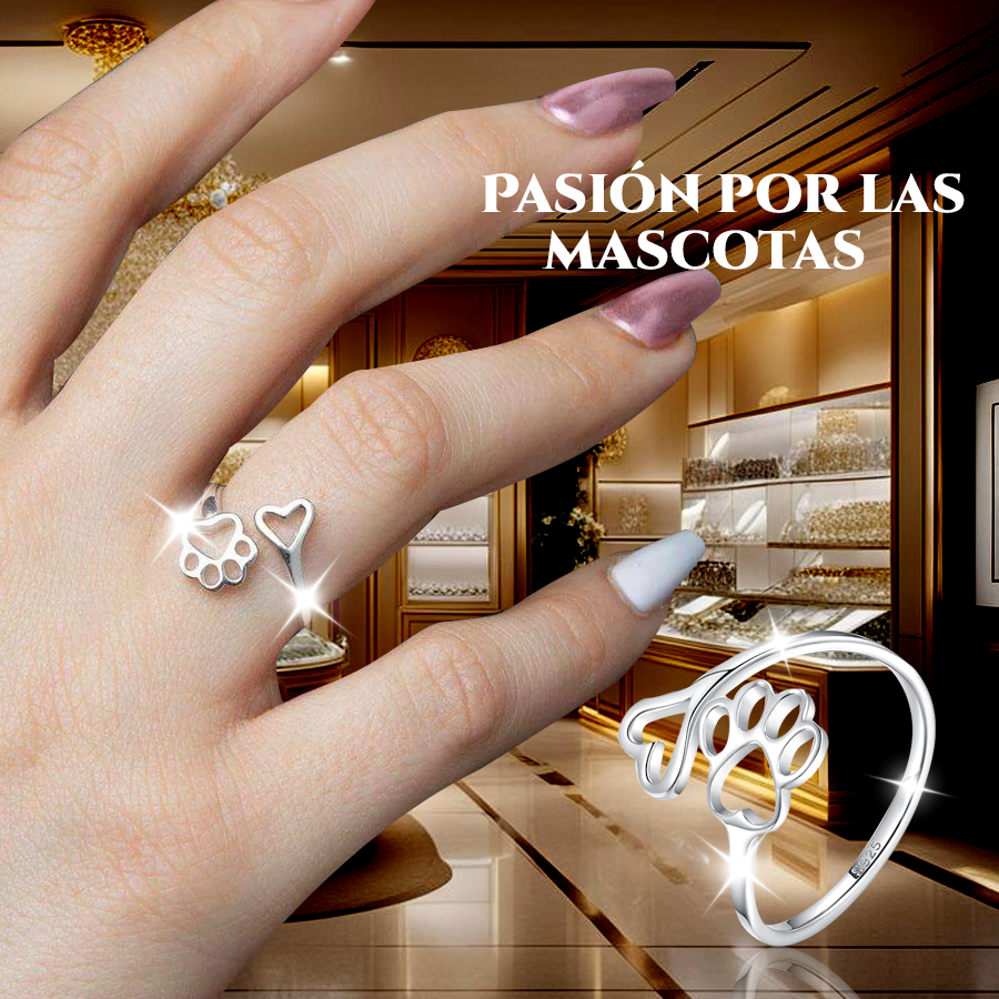 🔥 OFERTA EXCLUSIVA🌟 | Heart™ - Anillo de pata de mascota💍