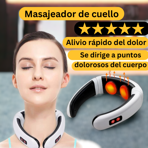 🔥 Mejor Vendido | Masajeador Electromagnético De Cuello Y Espalda 💆