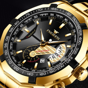 ❗️ EXCLUSIVO ❗ | Luxury™ Reloj dorado resistente al agua para hombre 🏆