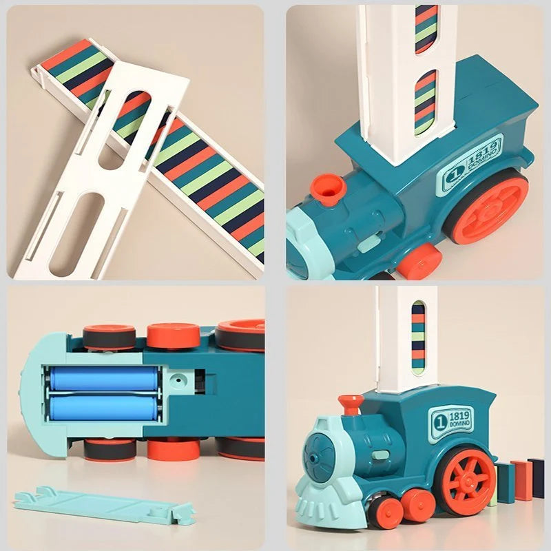 ❗️ Nuevo Producto ⚜️ | DominoTrax™ - Tren de dominó automático🧩💖