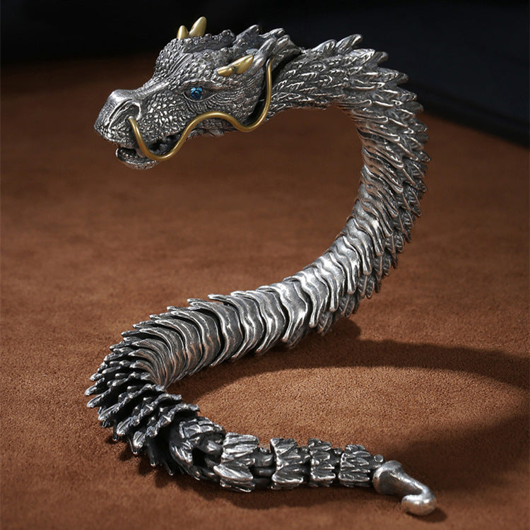 ❗️ EXCLUSIVO ❗ | Dragon™ Pulsera Dragón Plata de Ley