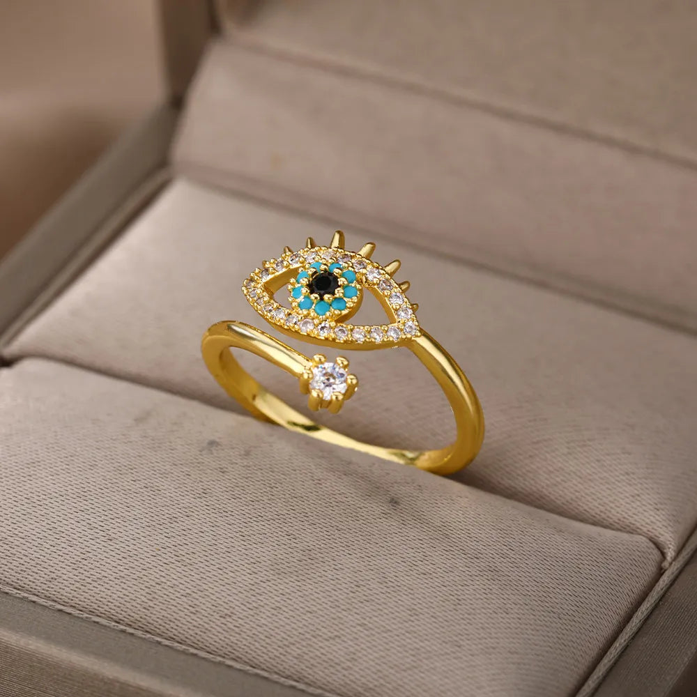 🔥 Edición Limitada 💚 | Azure™ ANILLO DEL MAL DE OJO 💍