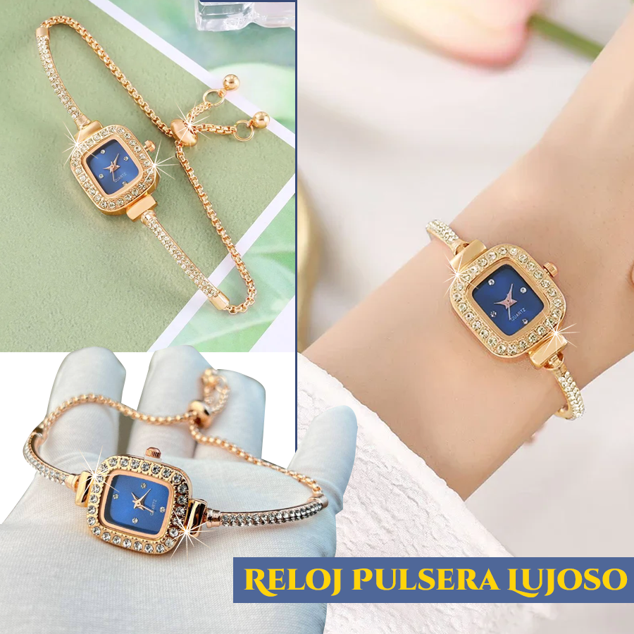 💥 EDICIÓN LIMITADA❗️  | Reloj Pulsera Brillante de Lujo