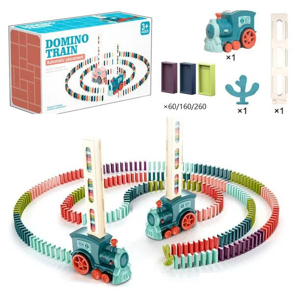 ❗️ Nuevo Producto ⚜️ | DominoTrax™ - Tren de dominó automático🧩💖