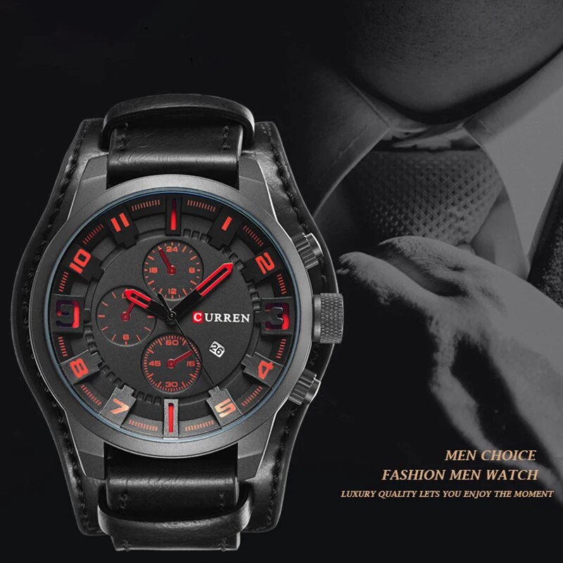 🔥 OFERTA EXCLUSIVA | Apex™ Reloj deportivo de cuarzo para hombre ⌚️